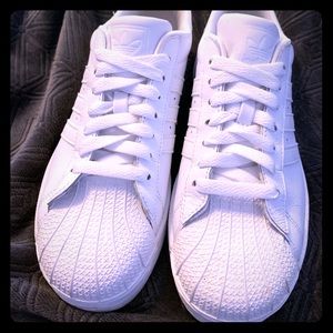 **SOLD**Adidas superstar shell top sneakers